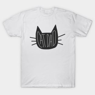 Cat Dad Doodle T-Shirt